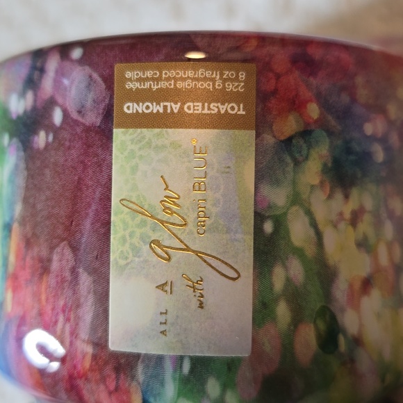 ♥️Anthropologie Toasted Almond Scented Candle Jar - Picture 2 of 4